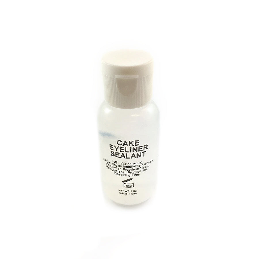 Cake eyeliner sealant